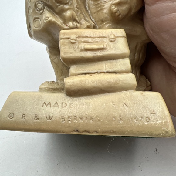 Vintage 1970 R W Berries Statue We Need Each Other Love Couple USA Cute Figurine - Picture 6 of 8